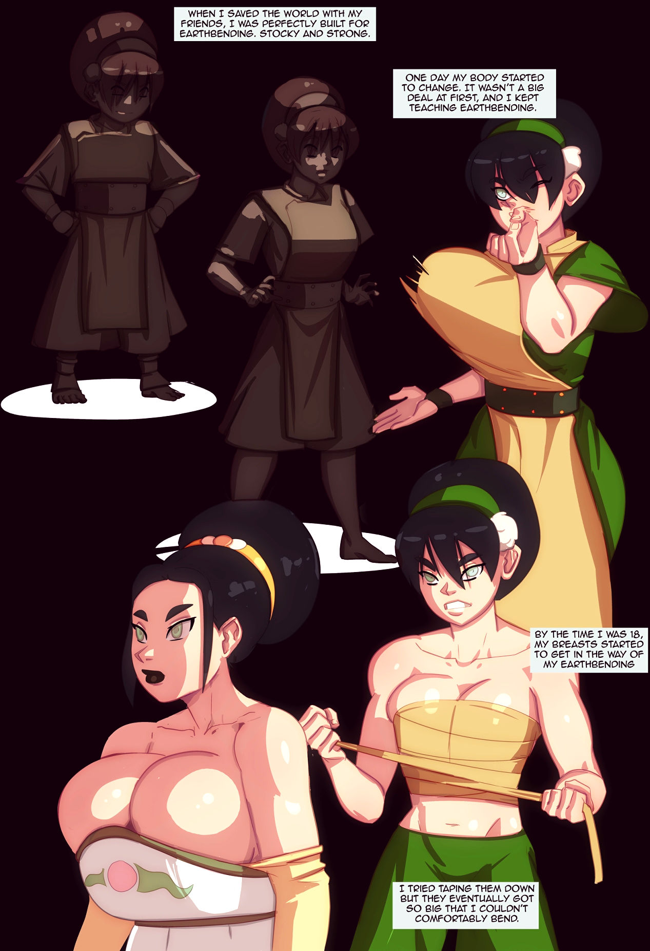 Toph heavy porn comic picture 40