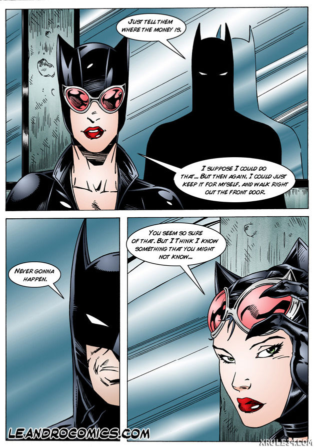 Batman interrogates catwoman porn comic picture 8