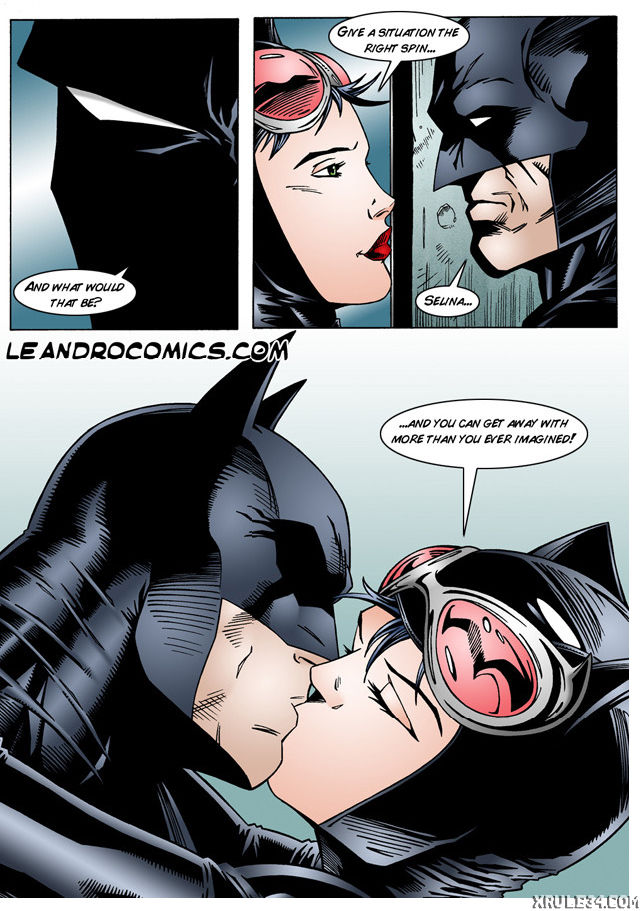 Batman interrogates catwoman porn comic picture 9