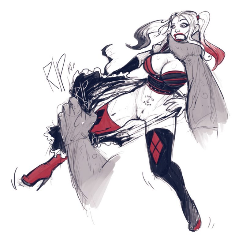 Harley quinn superslut porn comic picture 39