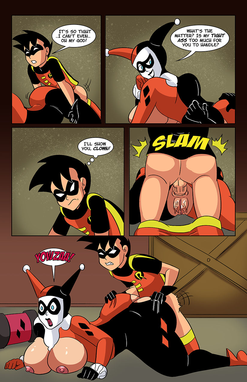 Harley and robin in the deal porn comic picture 6