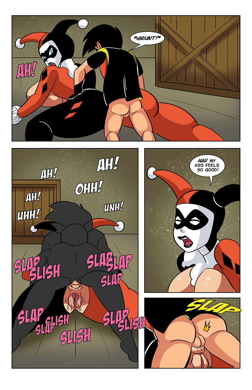 Harley and robin in the deal porn comic picture 7