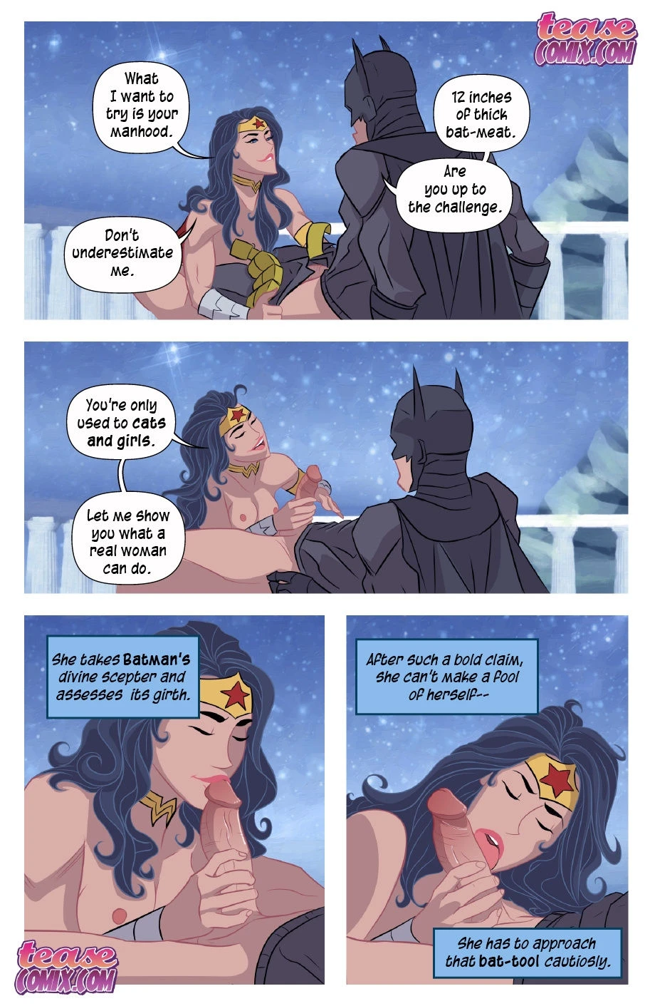 I want batcock porn comic picture 7