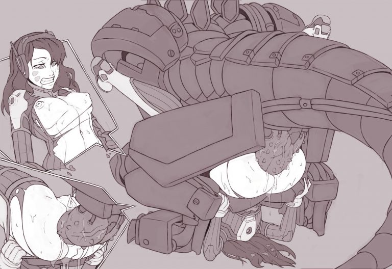 Dva x mecha dehaka porn comic picture 3