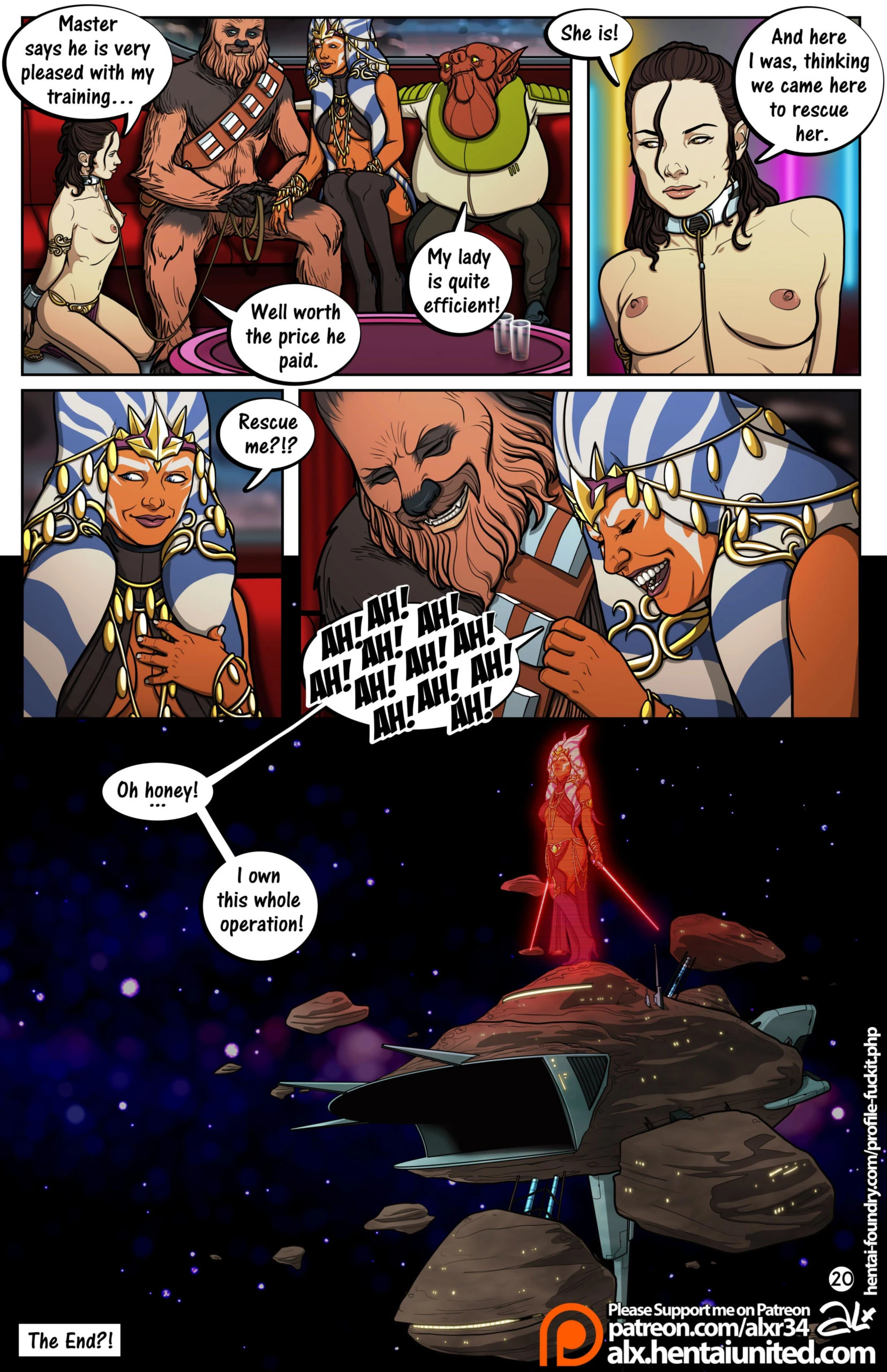 Star wars a complete guide to wookie sex ii undercover porn comic picture 21