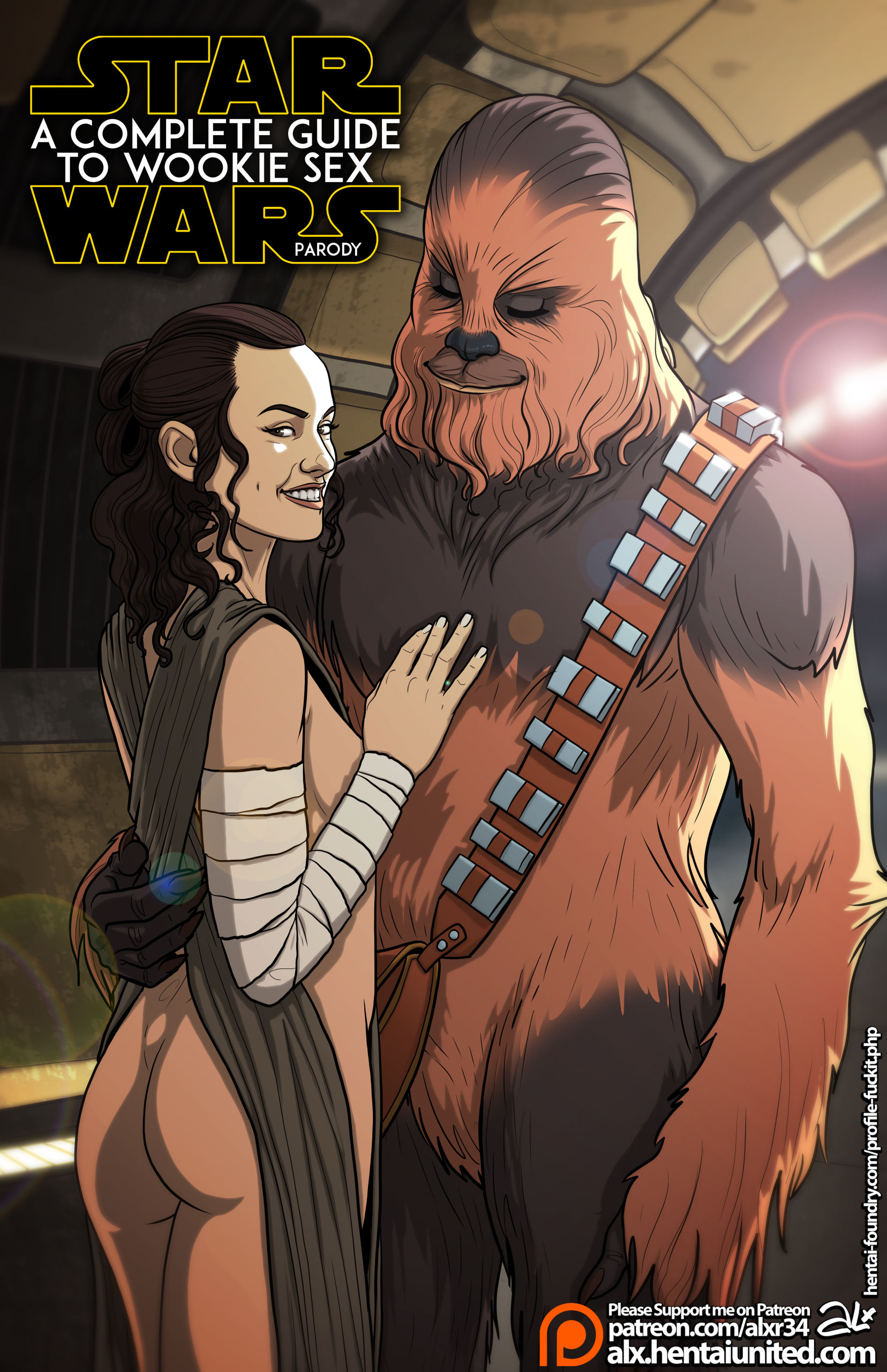 Star wars a complete guide to wookie sex porn comic picture 1