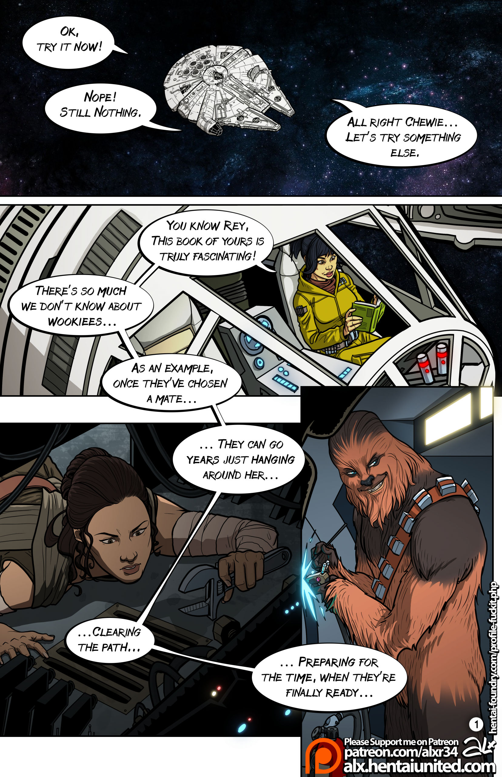 Star wars a complete guide to wookie sex porn comic picture 2