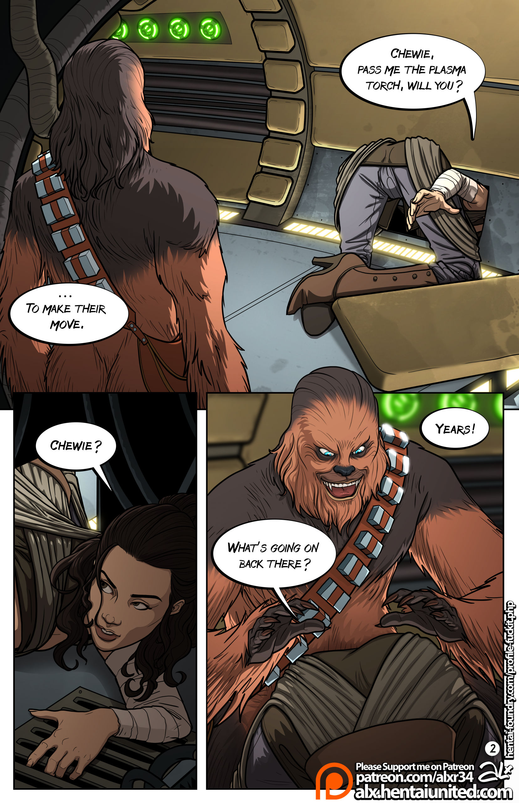 Star wars a complete guide to wookie sex porn comic picture 3