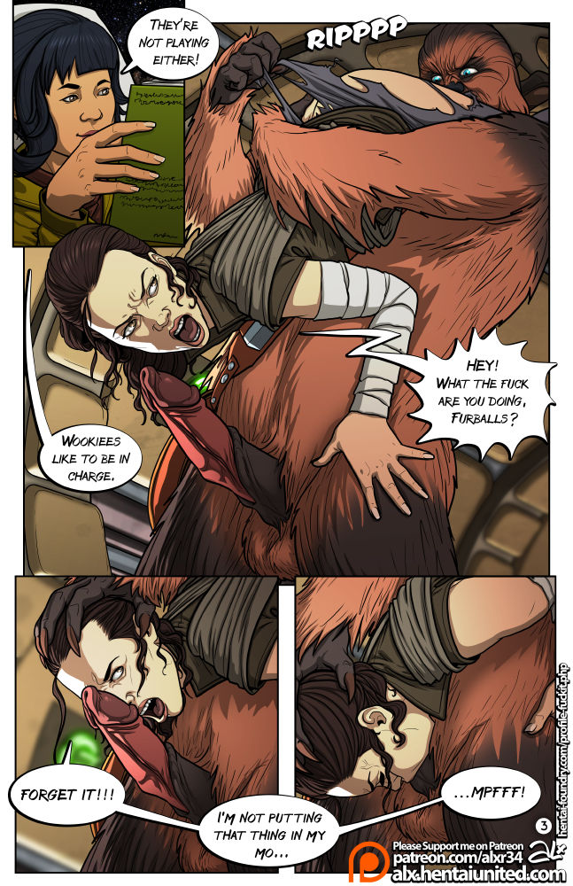 Star wars a complete guide to wookie sex porn comic picture 5