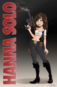 Star whore hanna solo porn comic picture 1