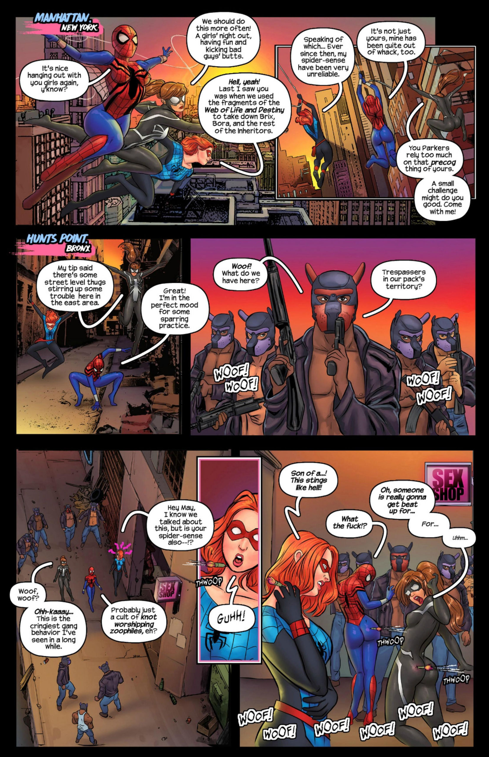 Stunning howls a spider girls story porn comic picture 3