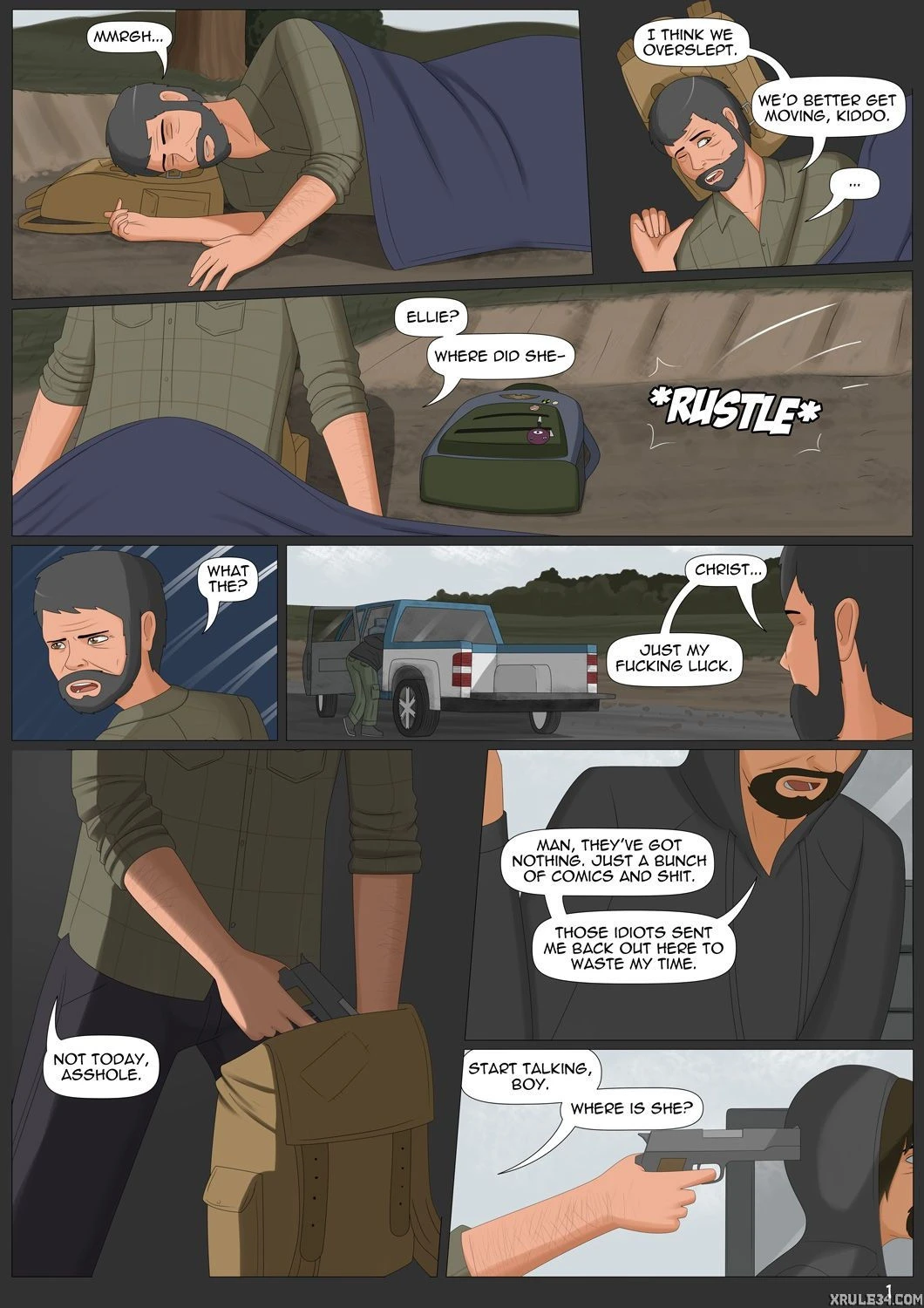 Ellie unchained 2 porn comic picture 2