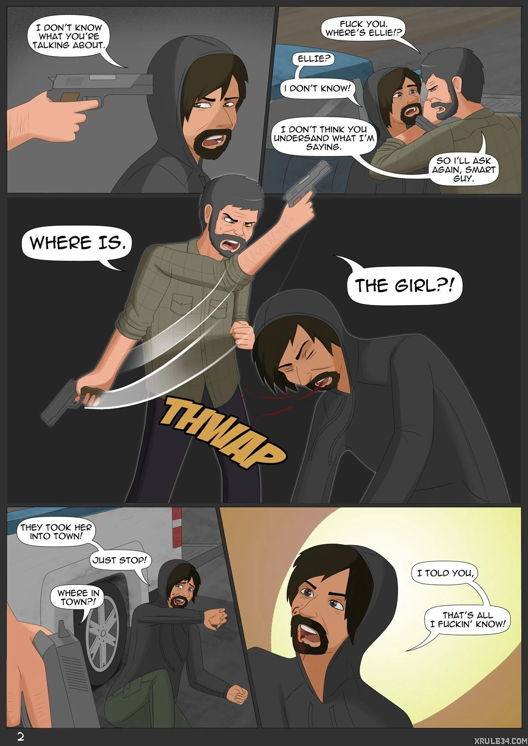 Ellie unchained 2 porn comic picture 3