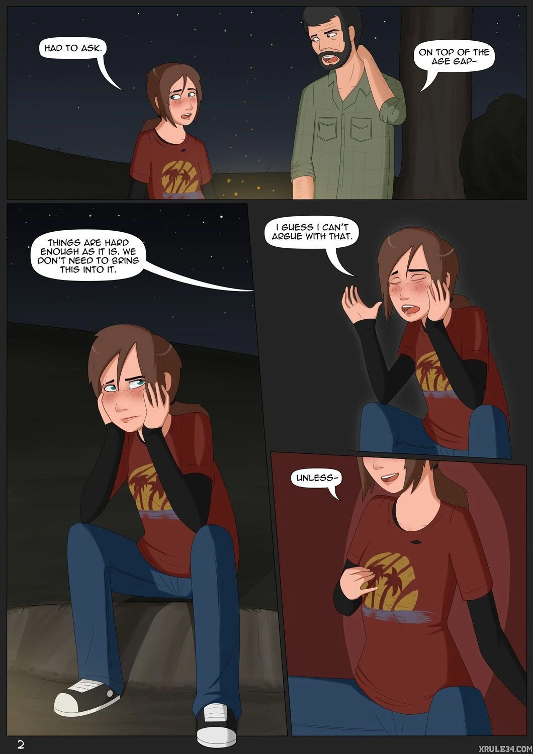 Ellie unchained porn comic picture 3