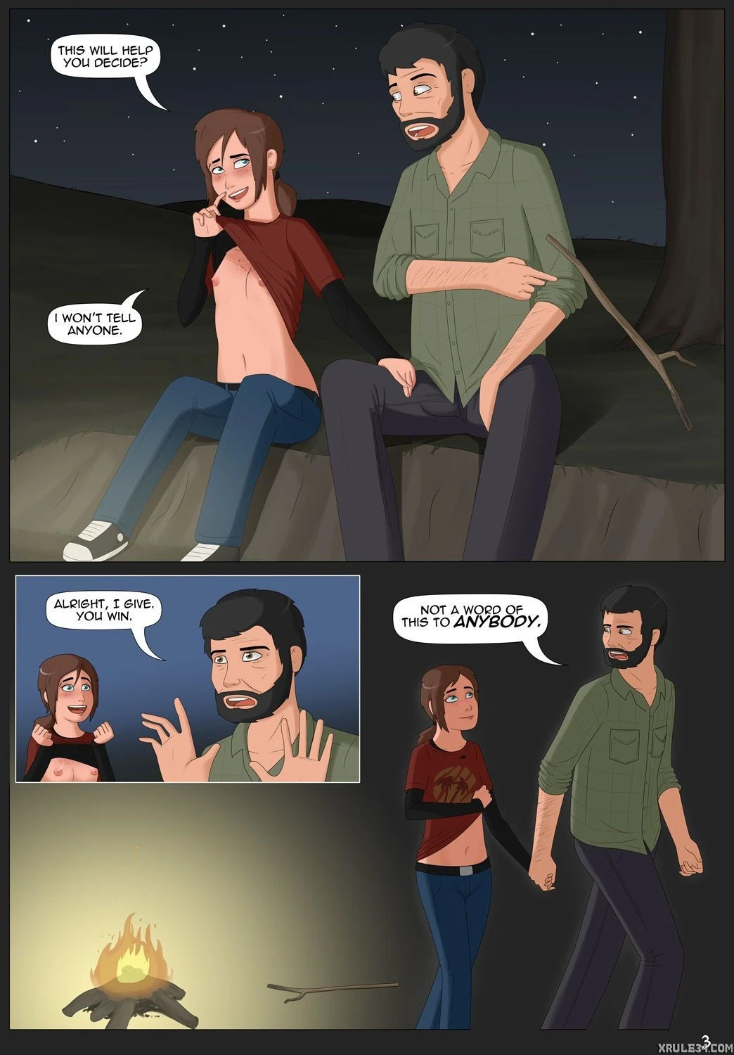 Ellie unchained porn comic picture 4