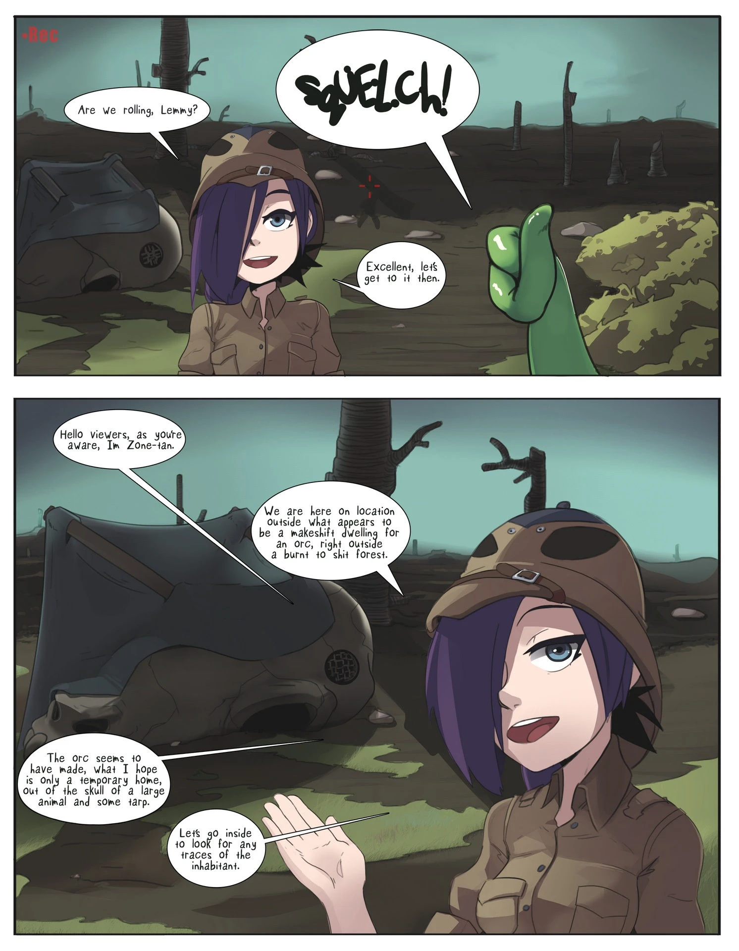 Orc safari porn comic picture 7