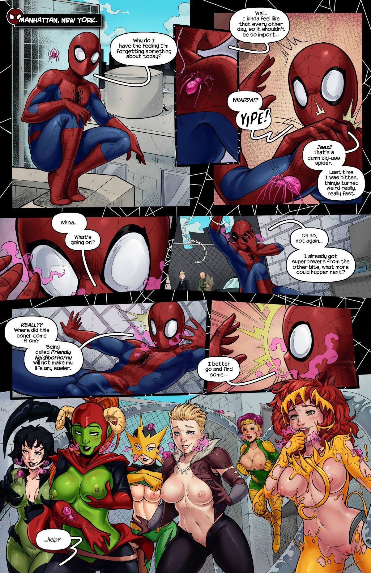 Sinful six porn comic picture 2