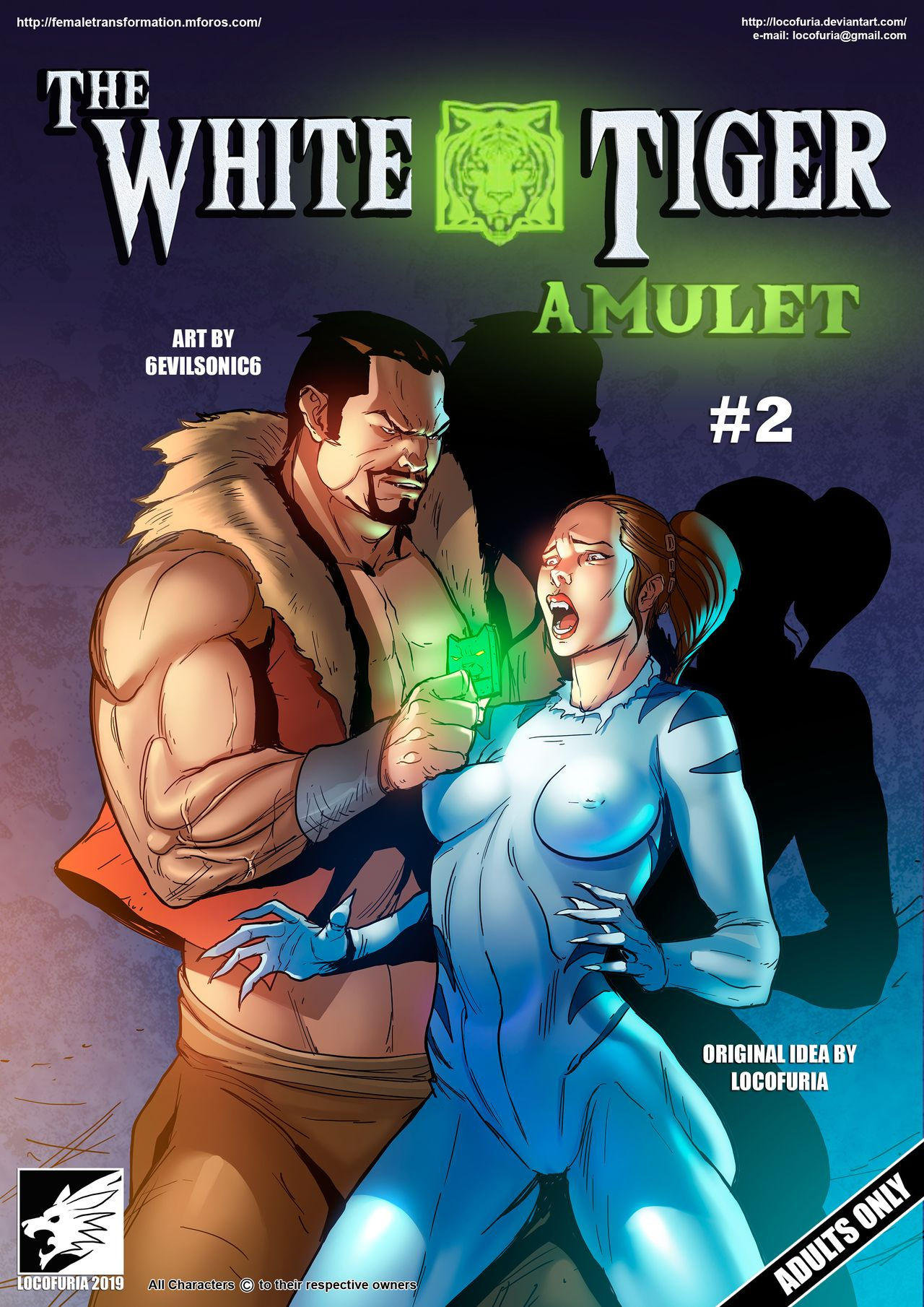 The white tiger amulet 2 porn comic picture 1