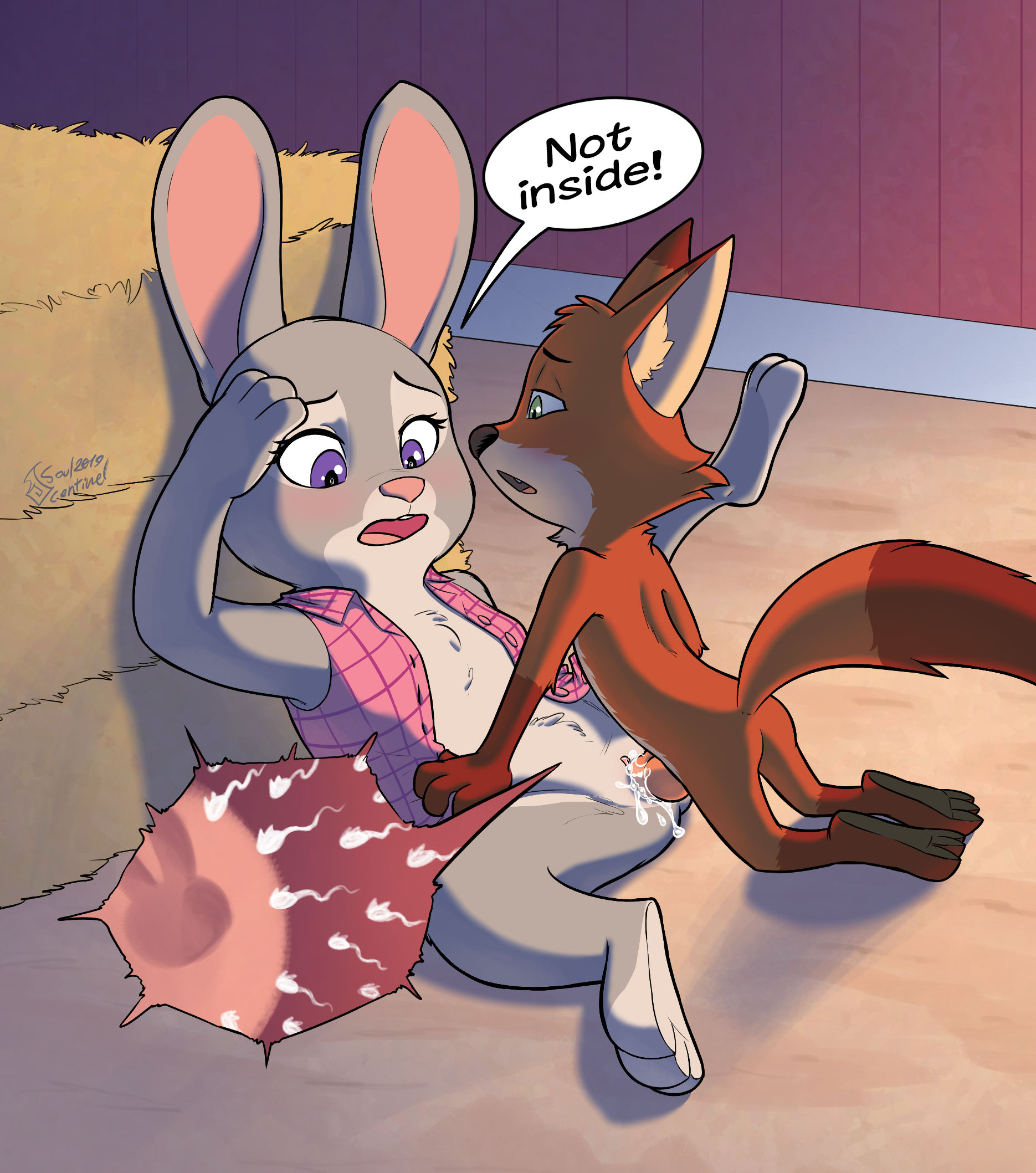Fox in the bun house porn comic picture 14