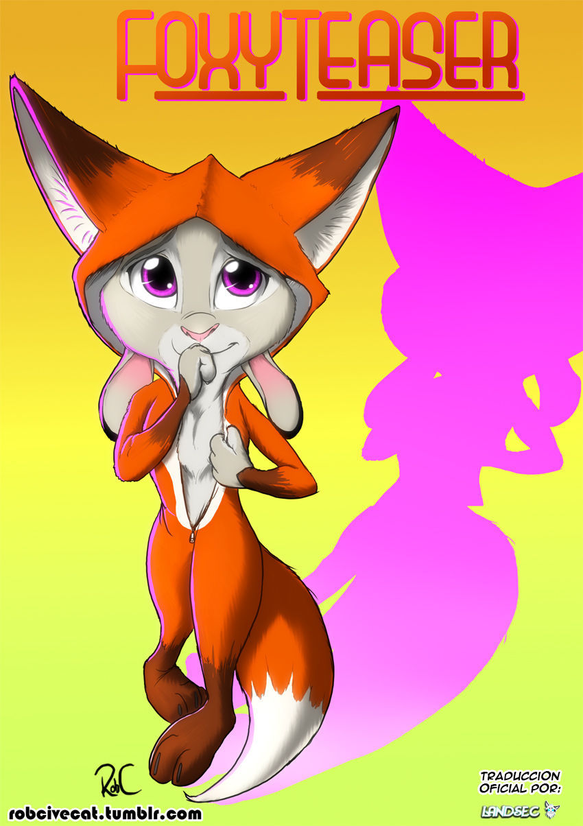 Foxy teaser porn comic picture 1