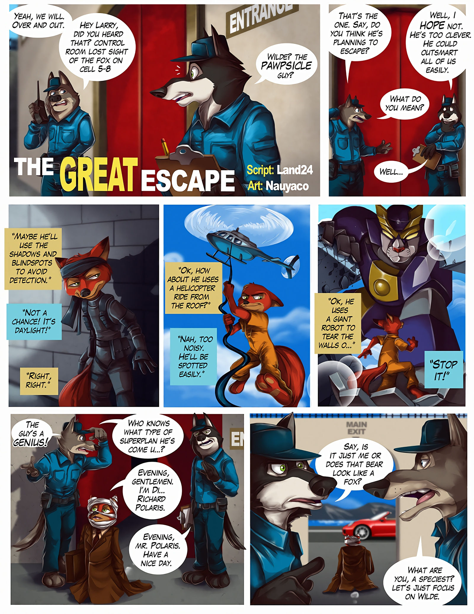 Guilty judy and nick go to jail porn comic picture 10