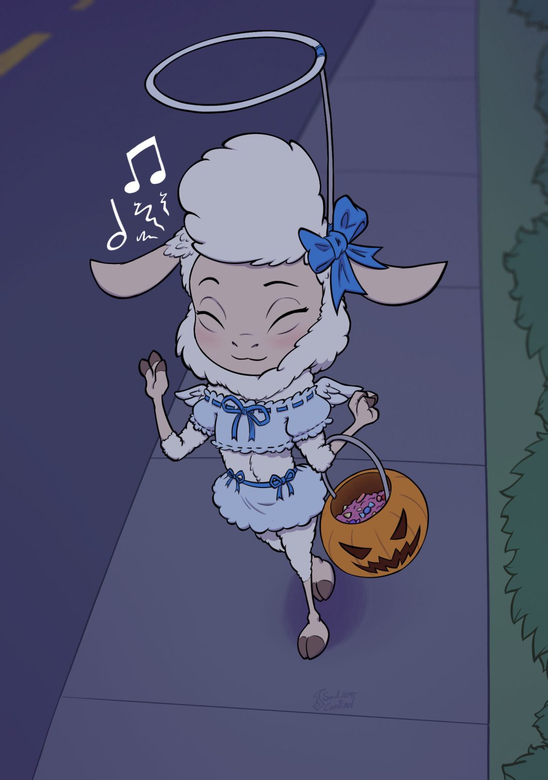Halloween bell porn comic picture 1