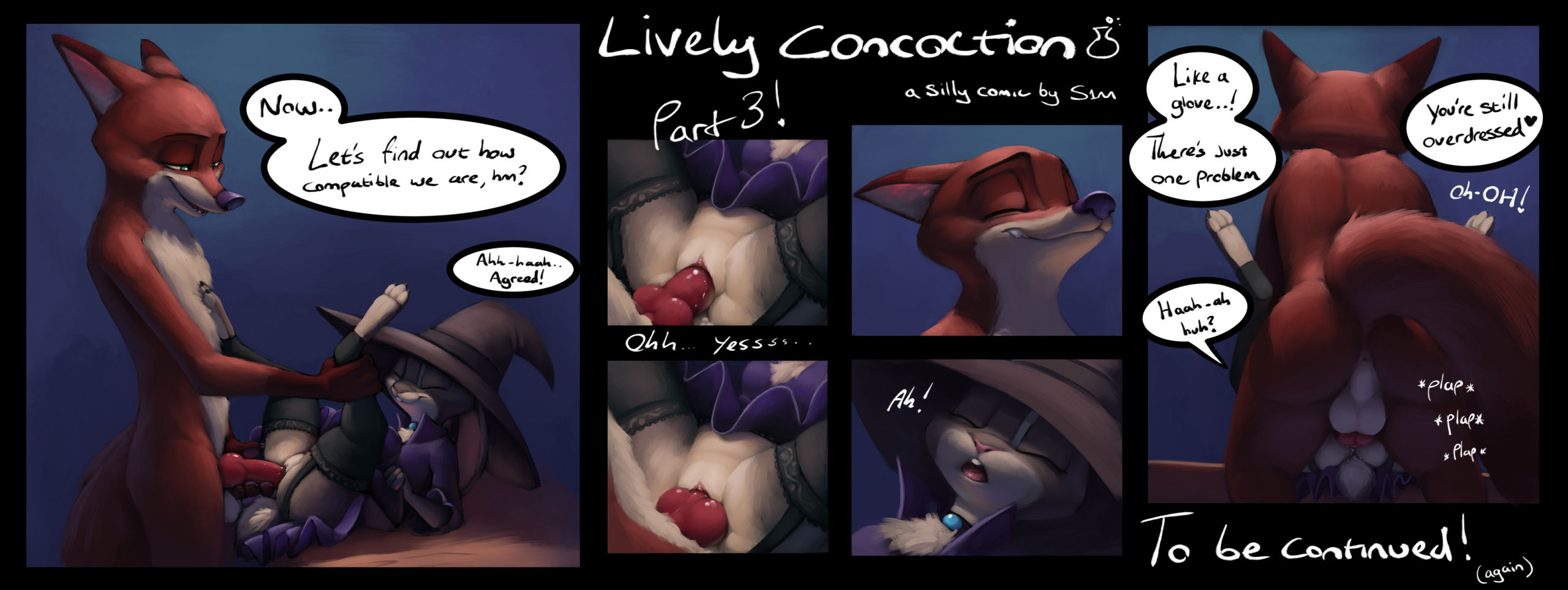 Lively concoction porn comic picture 3