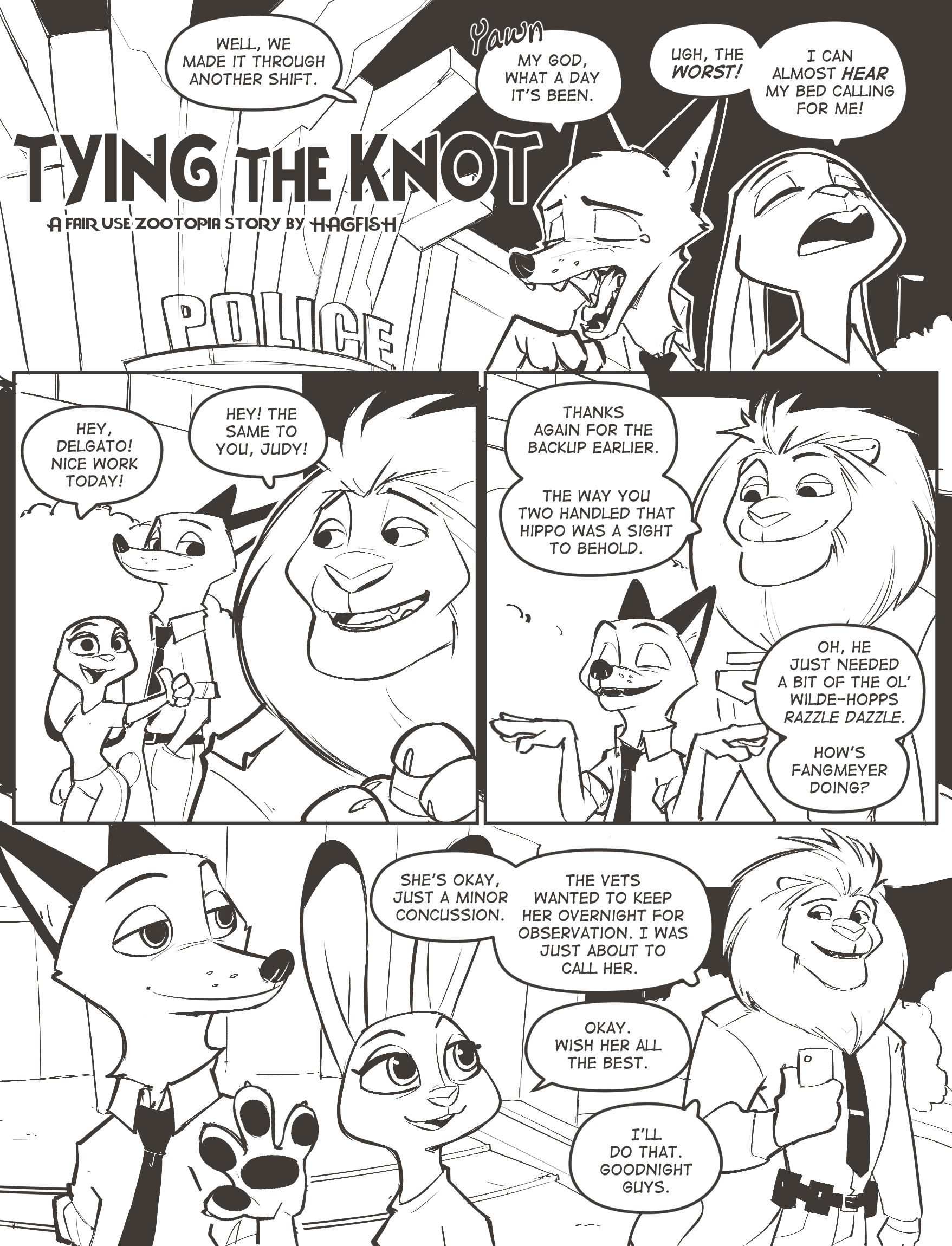 Tying the knot porn comic picture 1