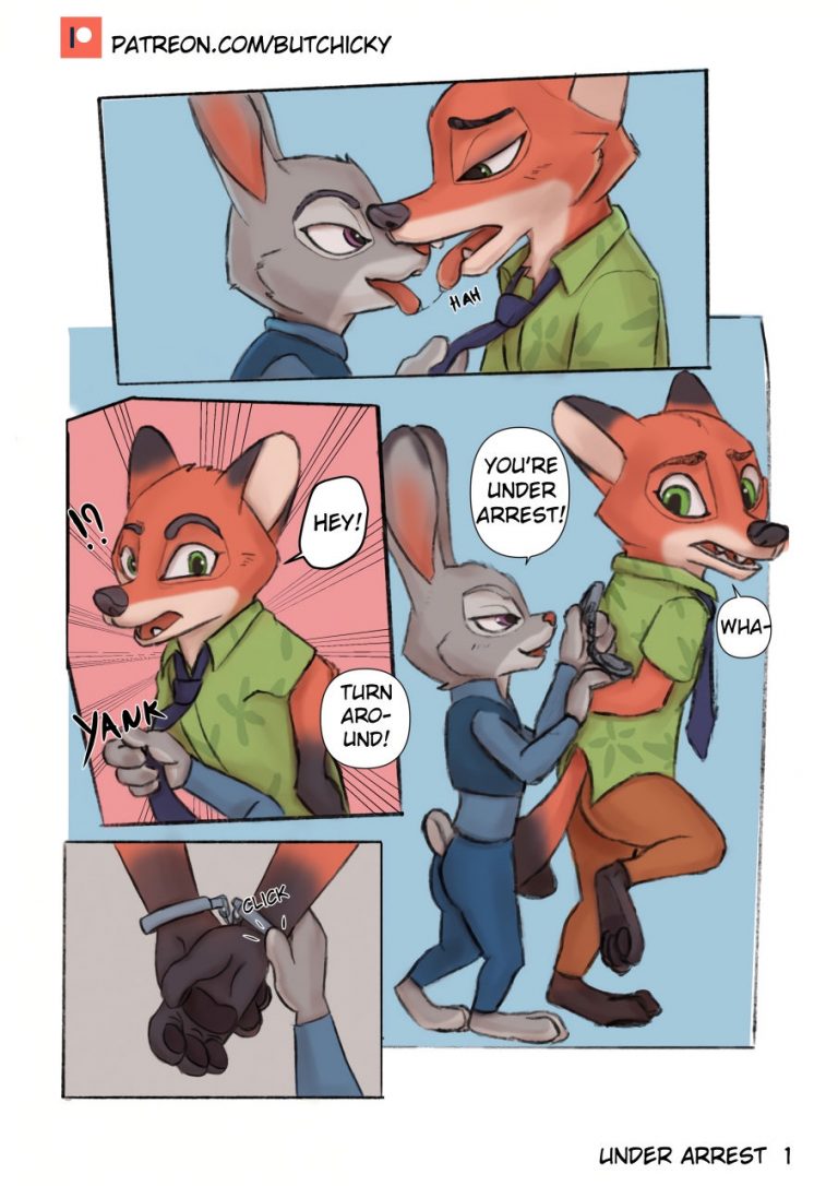 Under arrest porn comic picture 2