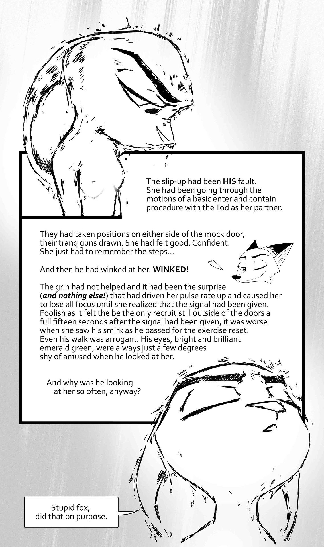 Wilde academy chapter one fox on a hot showered bun porn comic picture 5