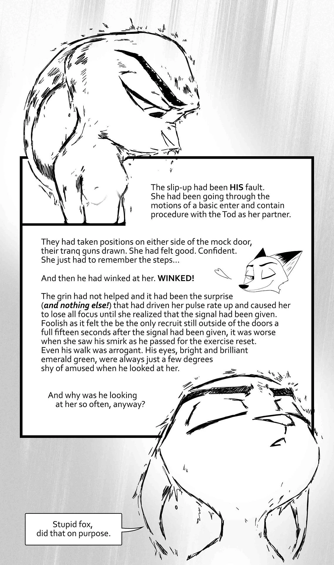 Wilde academy chapter one fox on a hot showered bun porn comic picture 5