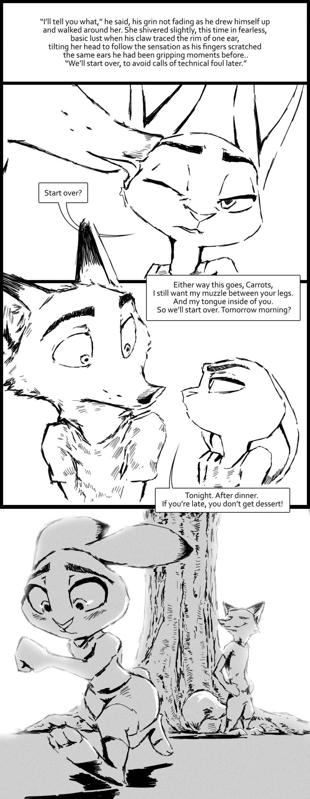 Wilde academy chapter two who came first the rabbit or the fox porn comic picture 21