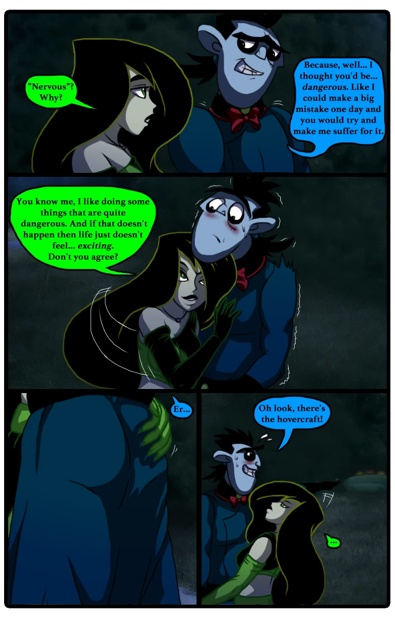 A Dangerous Date porn comic picture 3