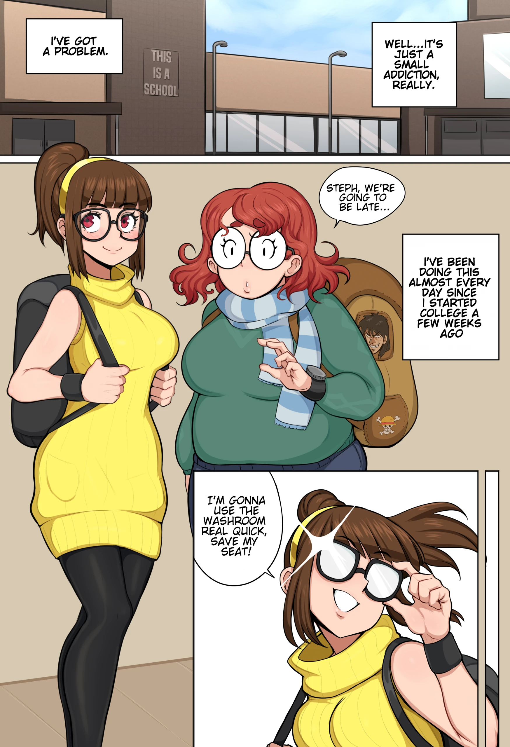 A Dumb Comic porn comic picture 2