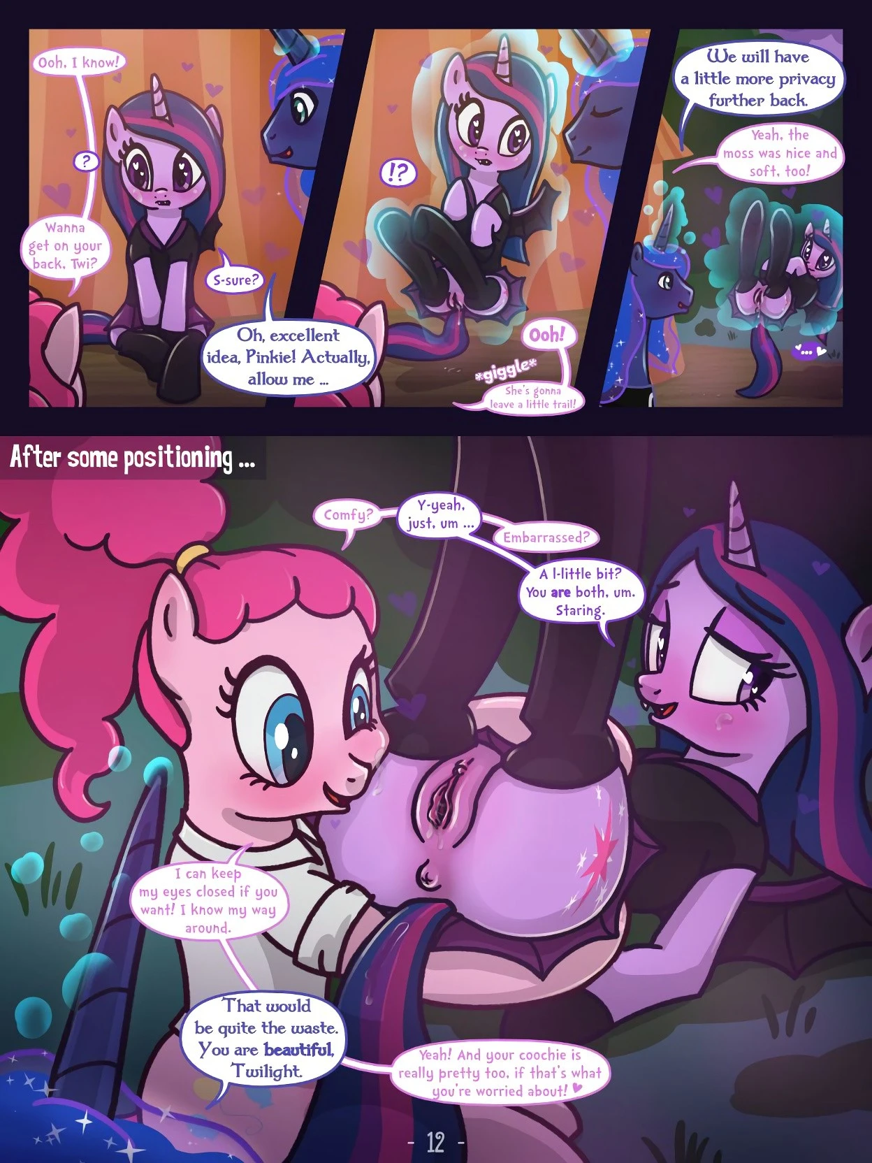 A Happy Nightmare Night porn comic picture 12