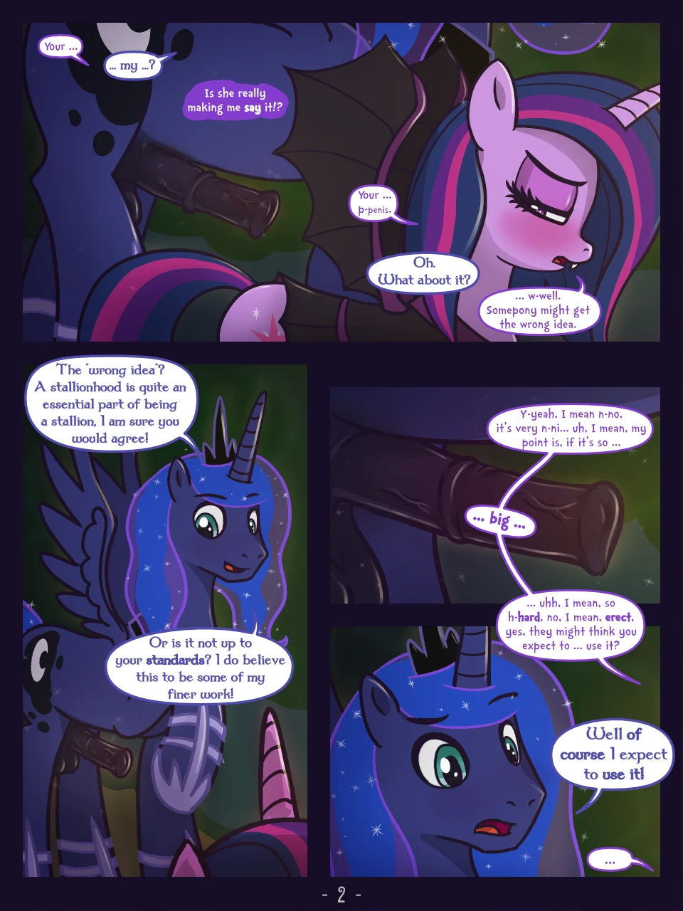 A Happy Nightmare Night porn comic picture 2
