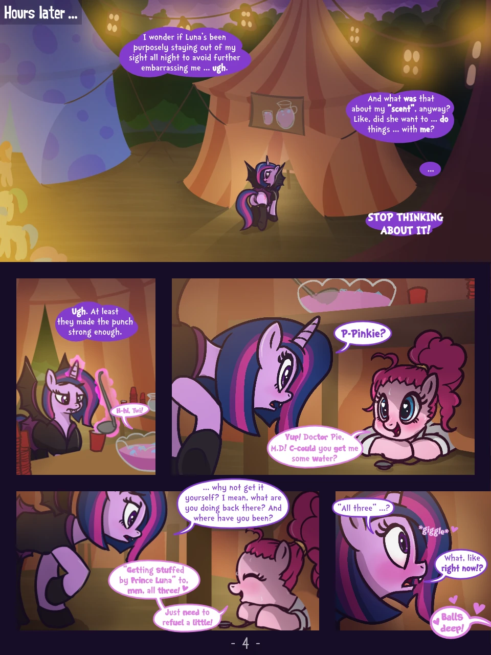 A Happy Nightmare Night porn comic picture 4