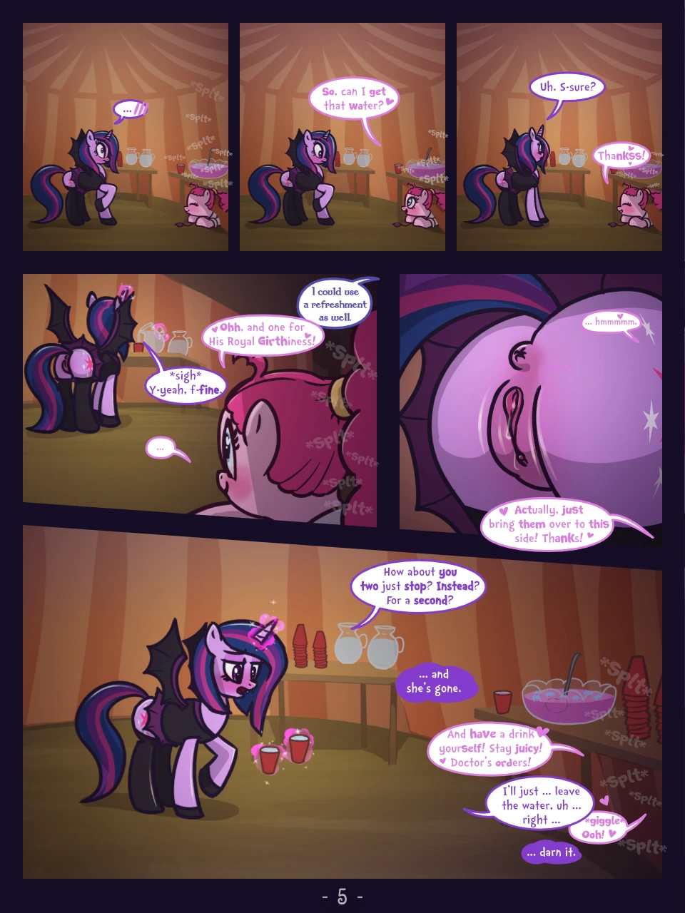 A Happy Nightmare Night porn comic picture 5
