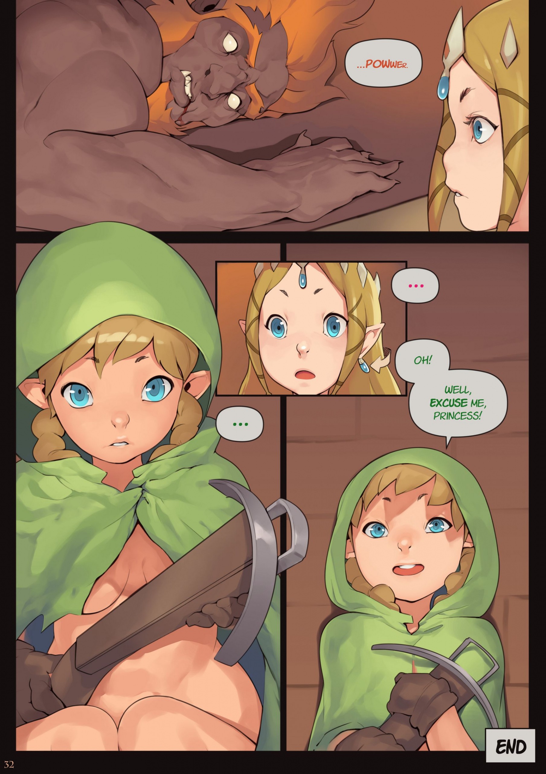 A Linkle to the Past porn comic picture 32