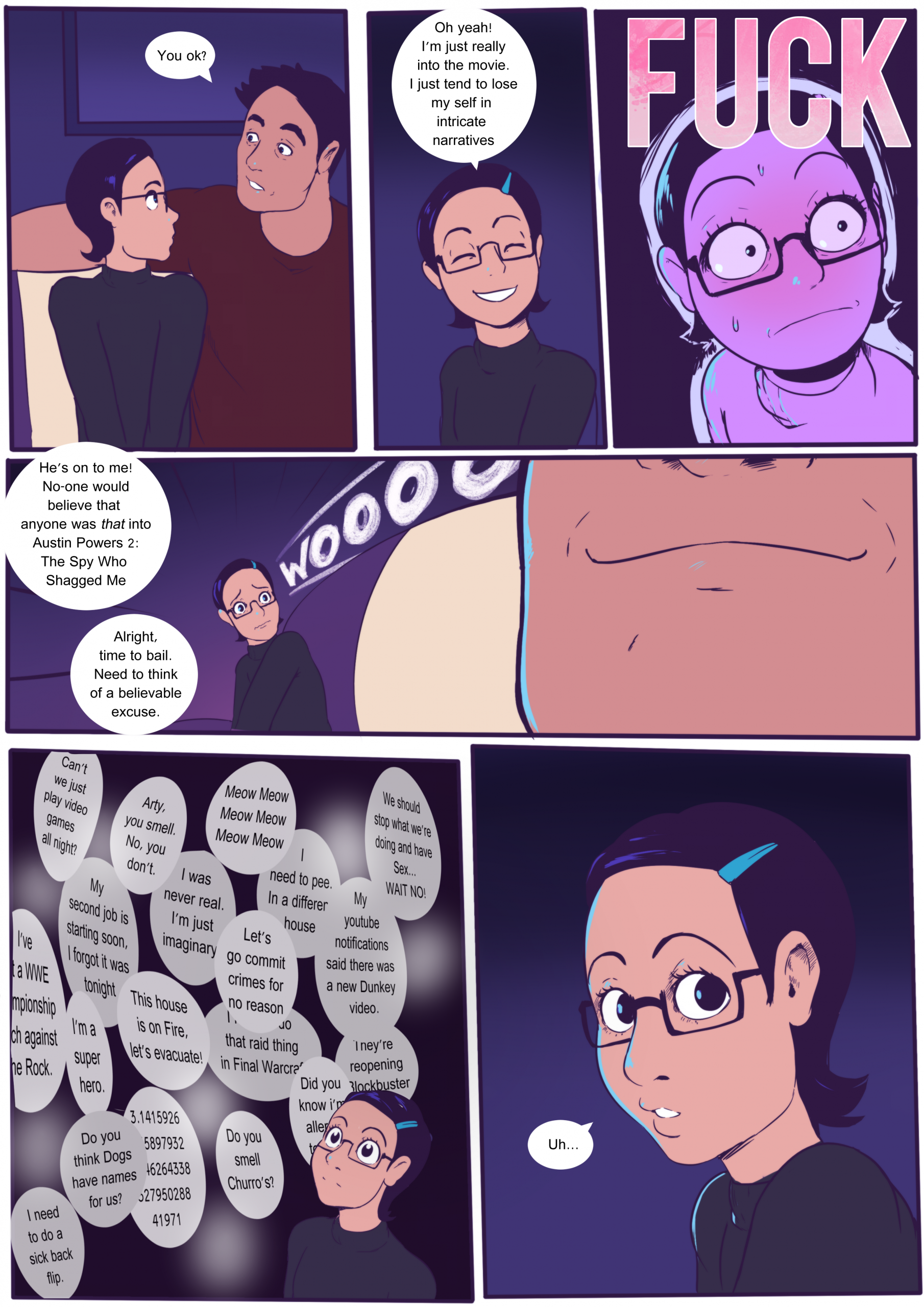 A perfectly normal comic where nothing weird happens porn comic picture 2
