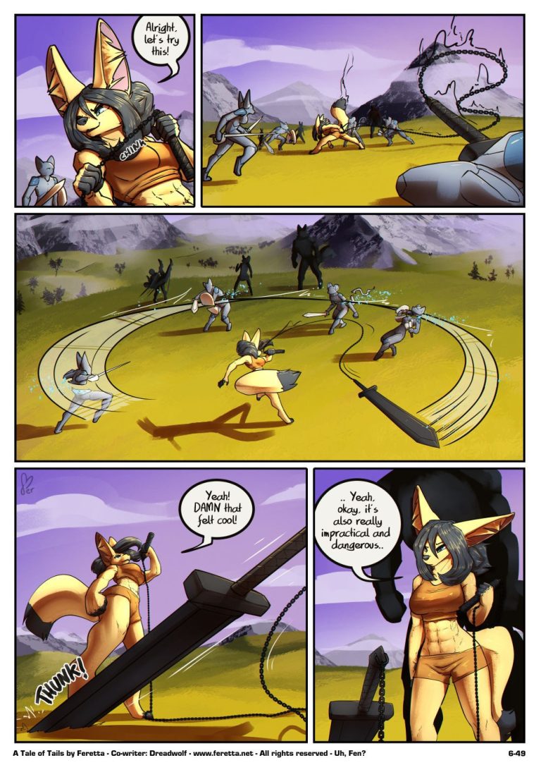 A Tale of Tails 6 porn comic picture 44