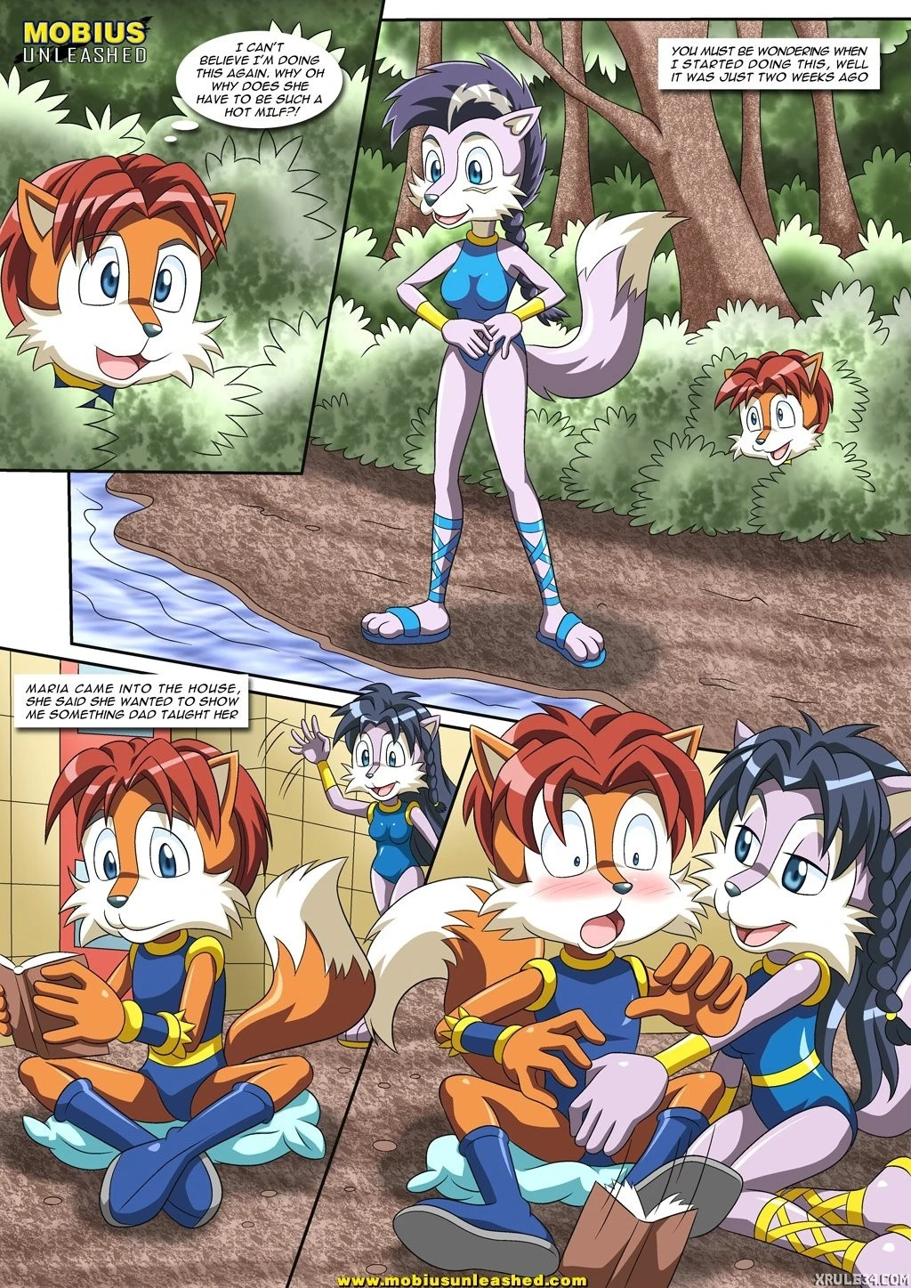 A Wolf Pack Affair porn comic picture 2