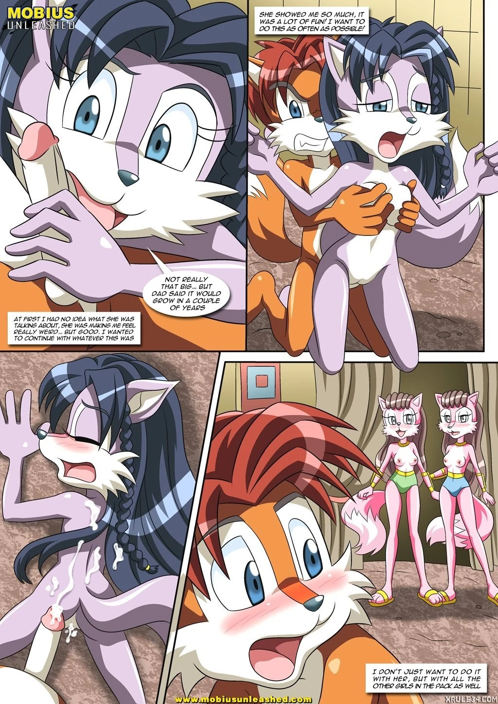 A Wolf Pack Affair porn comic picture 3