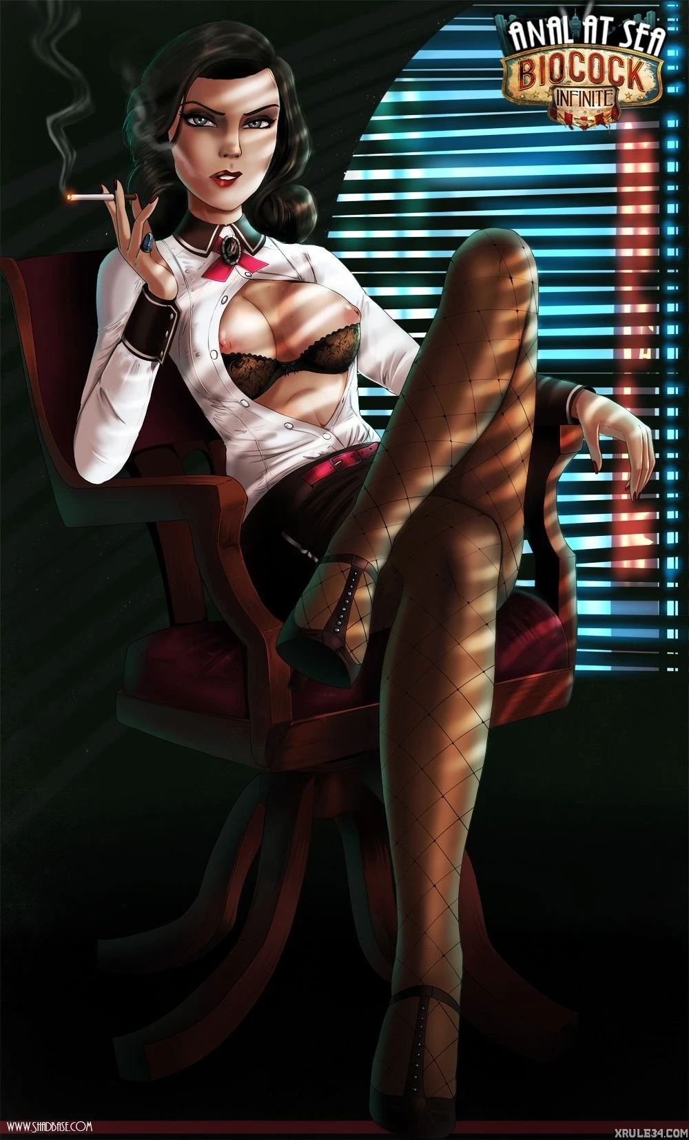 Anal at sea Bioshock porn comic picture 1