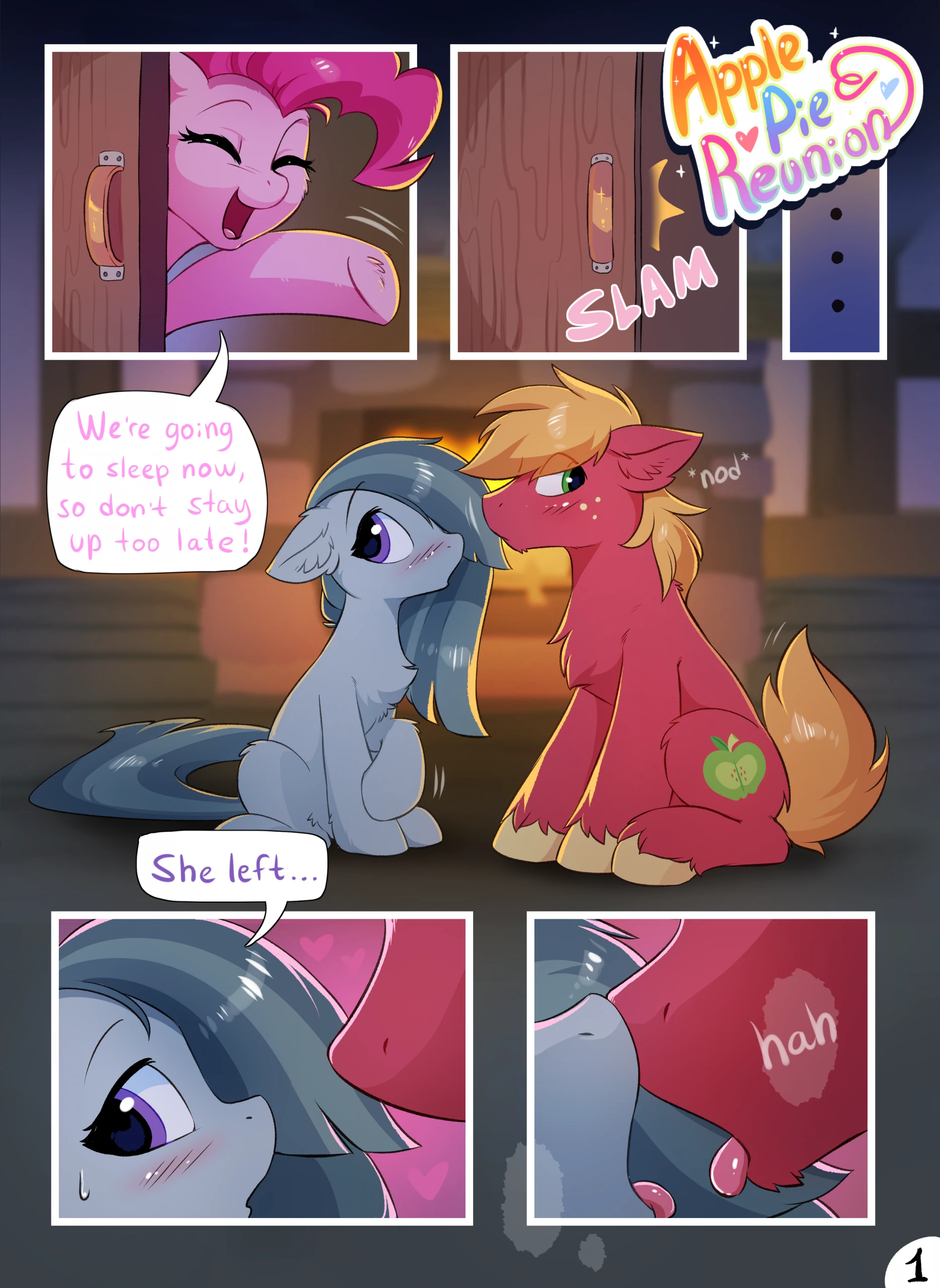 Apple Pie Reunion porn comic picture 1