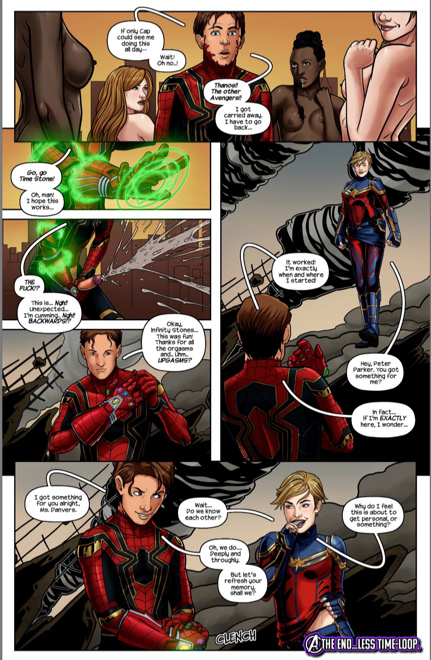 Avengers Edge Game porn comic picture 10