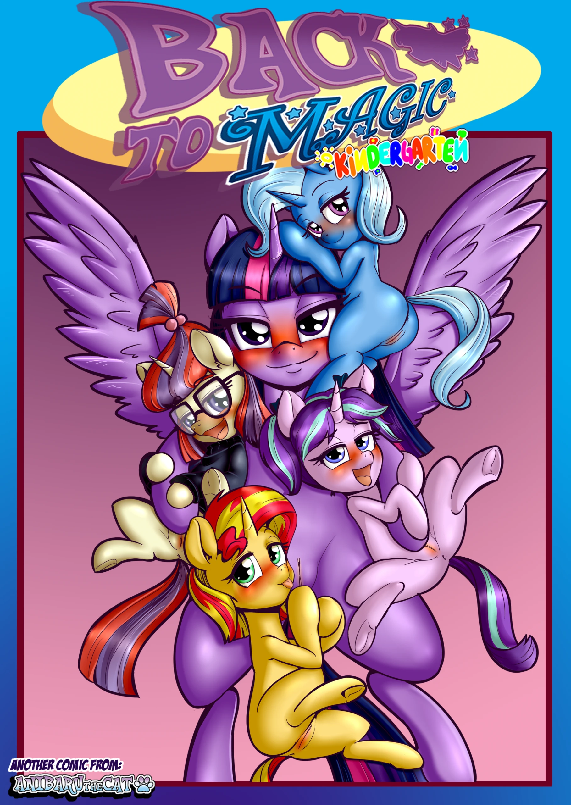 Back to Magic Kindergarten porn comic picture 1