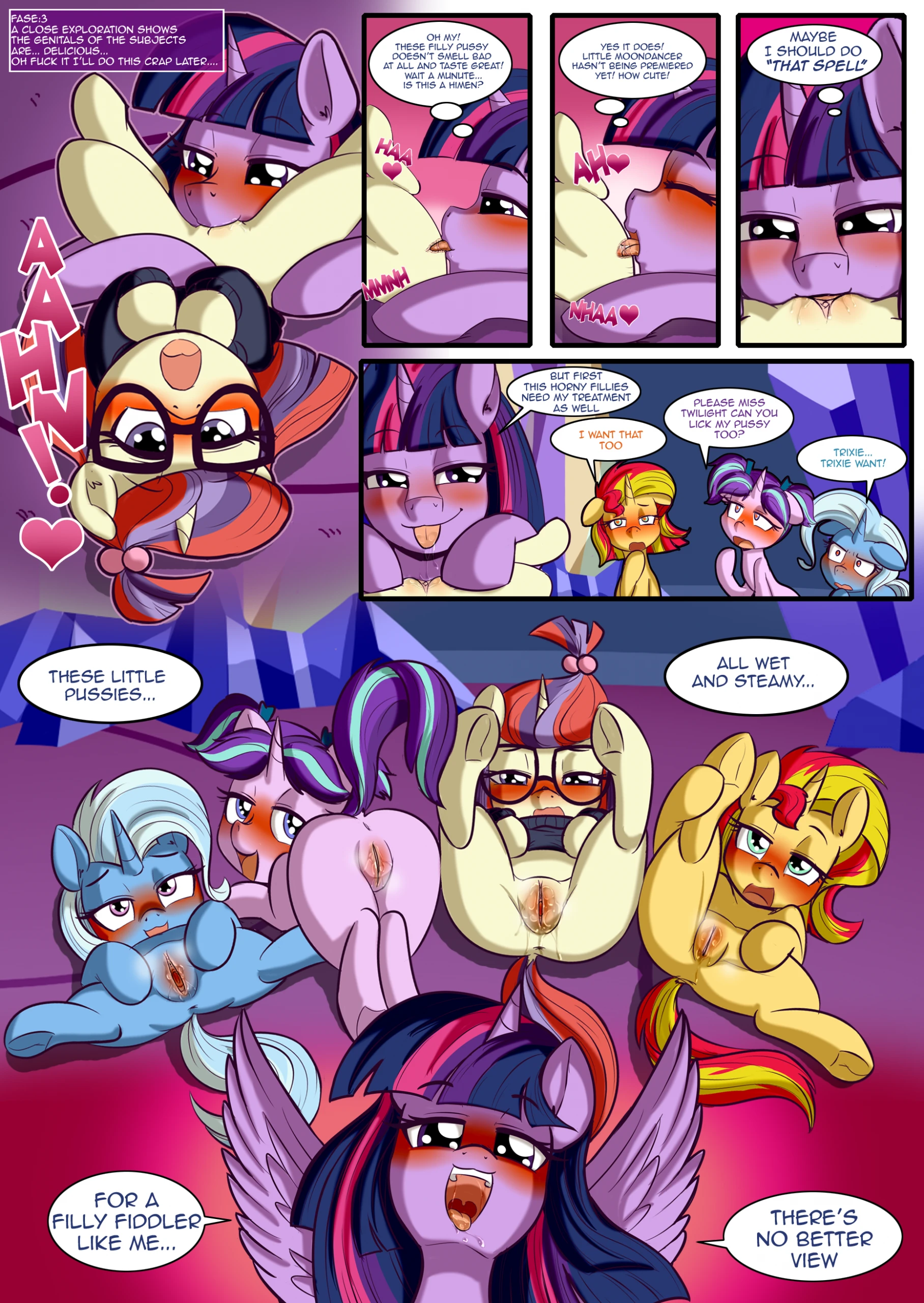 Back to Magic Kindergarten porn comic picture 6