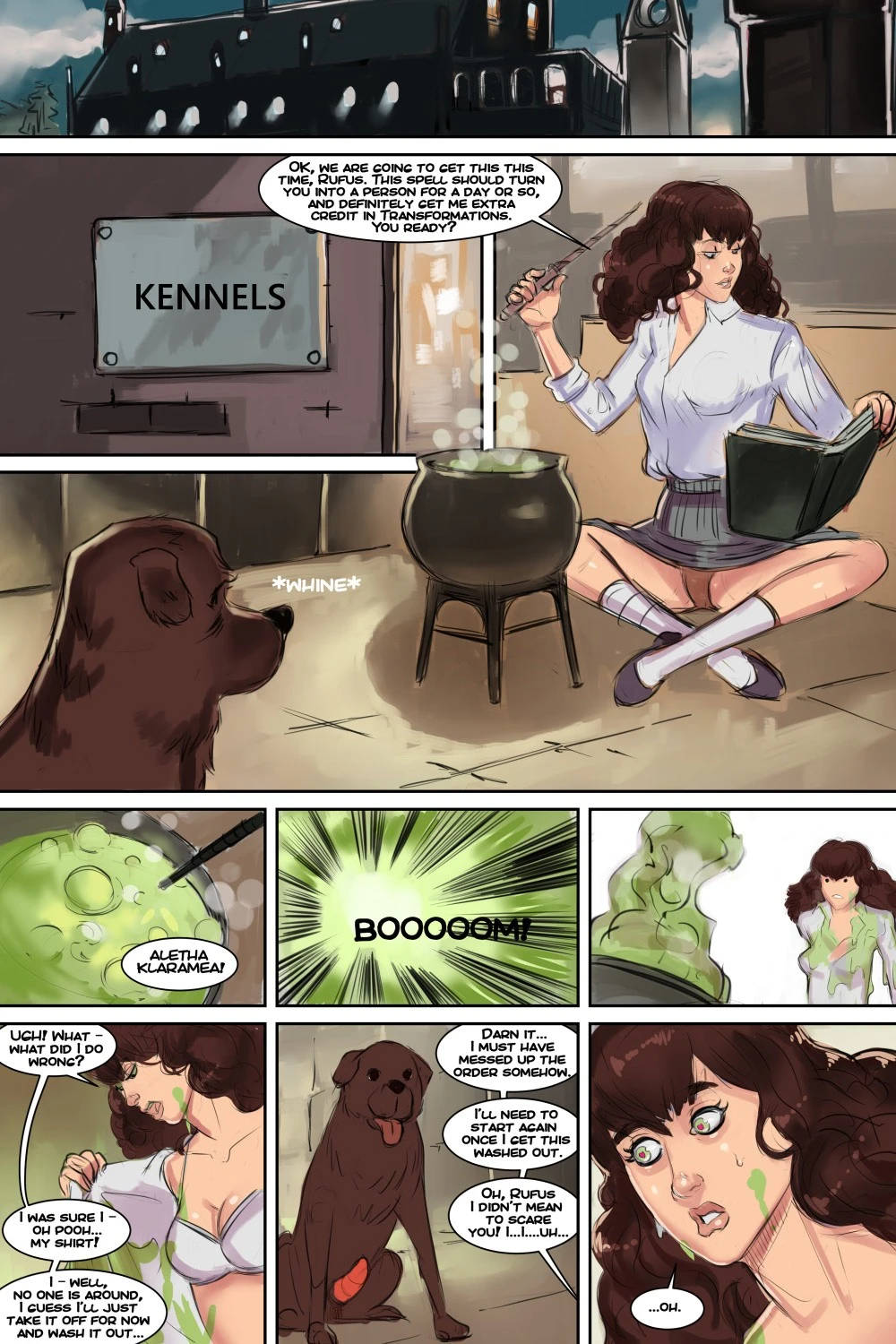 Bad Spelling porn comic picture 2