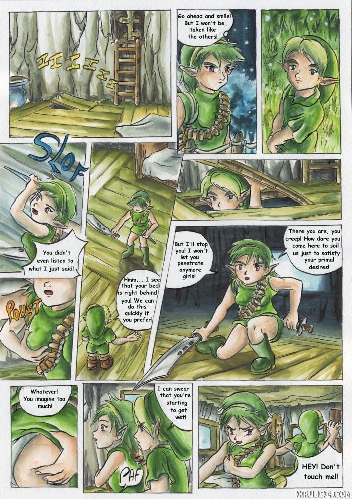 Bad Zelda porn comic picture 15